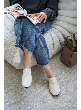 树手工鞋 · 小白鞋 · A03十几年经典款一脚蹬小白鞋