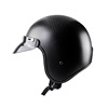 motorcycle carbon fibre Helmet Retro Halley 4/3 Half helmet summer locomotive safety hat Portable Four seasons men and women