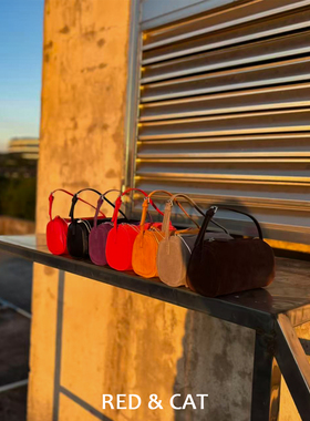 清货 头层反绒牛皮笔袋包新款手拎90S包笔筒单肩斜挎铅笔手机包