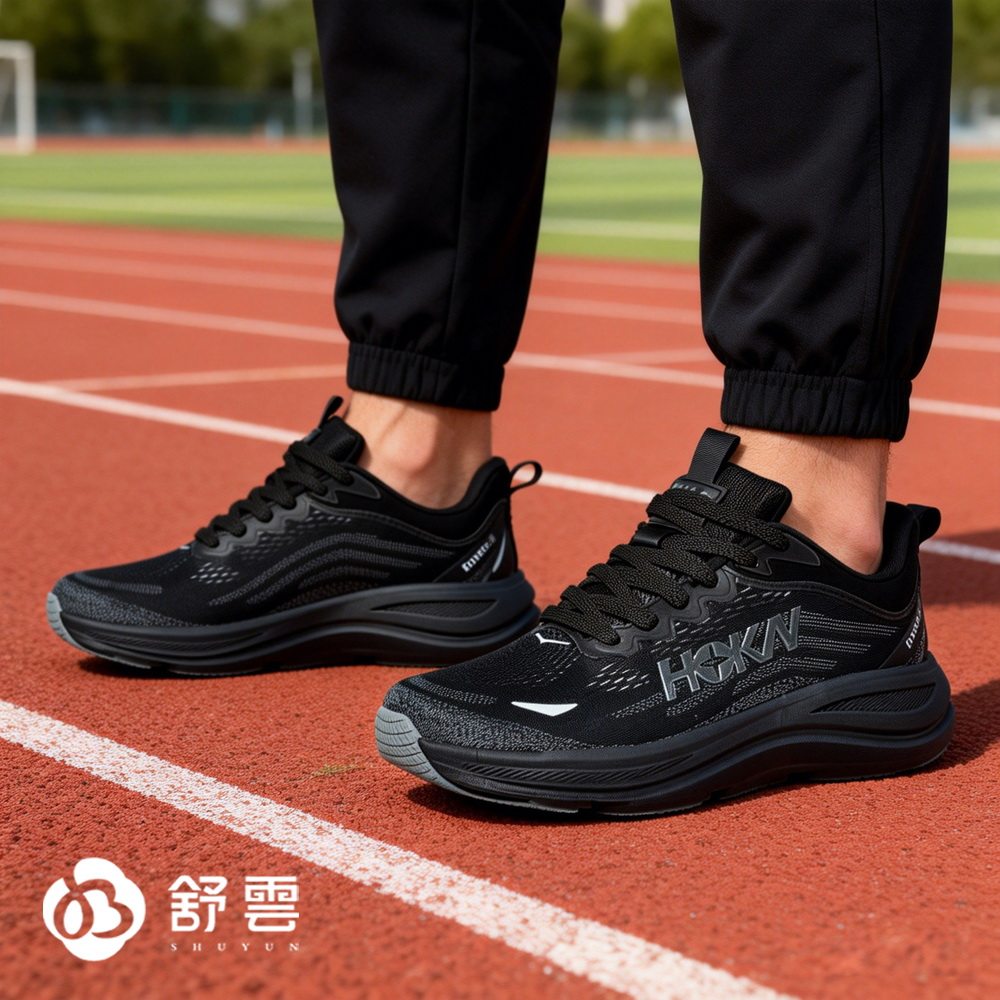 舒云老年健步鞋男2026春秋透气轻便缓震防滑系带中老年休闲运动鞋