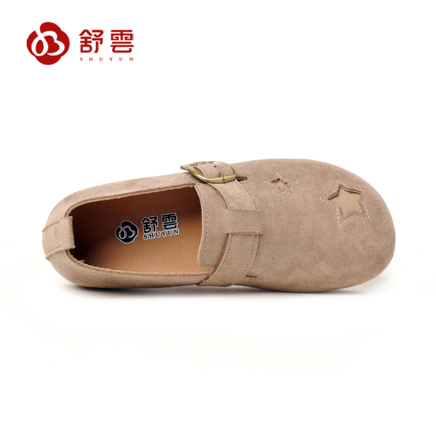 舒云女款勃肯鞋舒适防滑平底