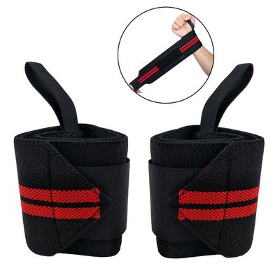 1 Pair Adjustable Bandages Weightlifting Wristbands Wrist