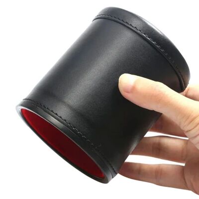 Dices Cup Leather Stable Comfortable Hand Feeling Dices Shak