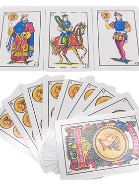 Fun Spanish Playing Cards Spanish Poker Game Card Waterproof