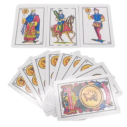 Fun Spanish Playing Cards Spanish Poker Game Card Waterproof