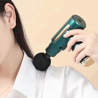 Portable Button Fascia Gun Deep Tissue Massage Mini Lightwei