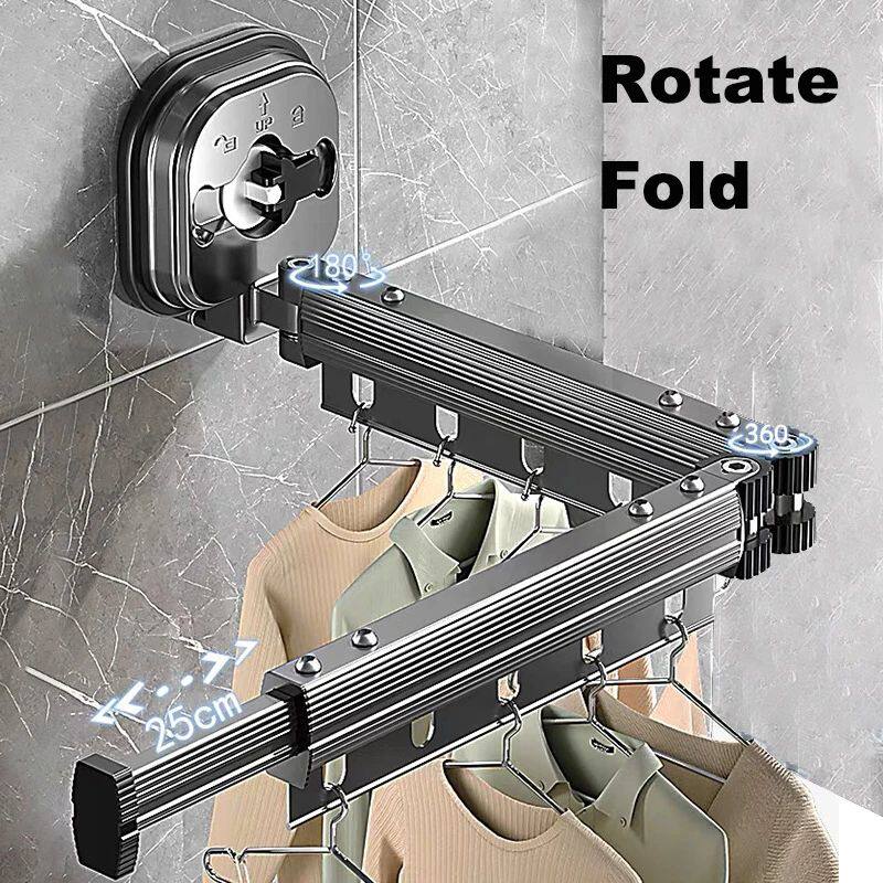 Retractable Clothes Drying Rack,Space-Saver,Collapsible Dryi