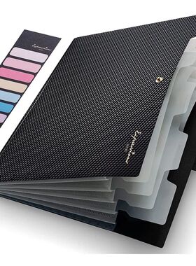 Expanding File Folder,5 Pocket Folders for Documents,Portabl