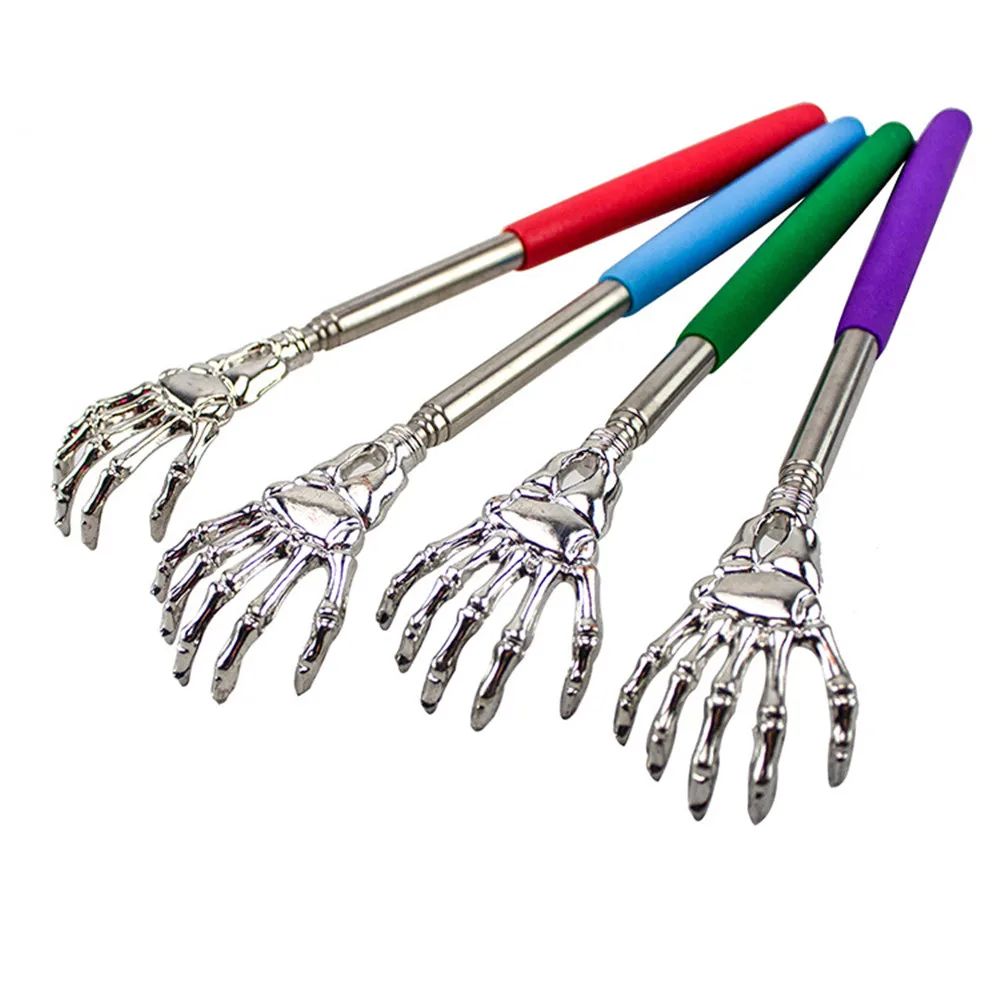 Stainless Steel Back Scratcher Telescopic Scratching Massage