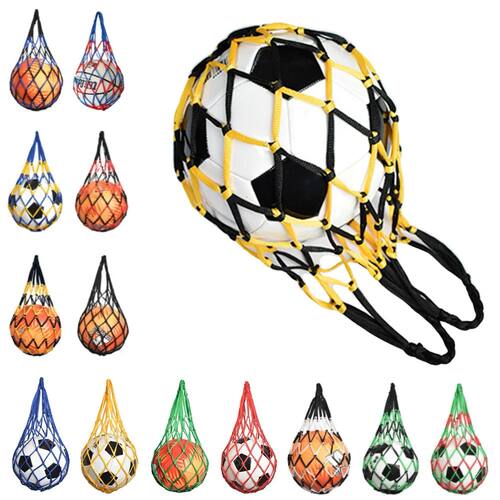 Basketball Nylon Net Bag Multi-use Sport Ball Portable Mesh