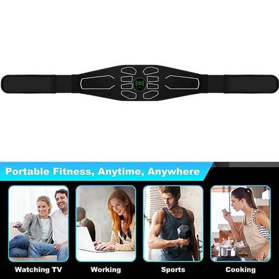 120cm Abdominal Massager Waist Belt Fitness Equipment Muscle