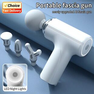 Portable AI Fascial Massage Gun Electric Percussion Massager