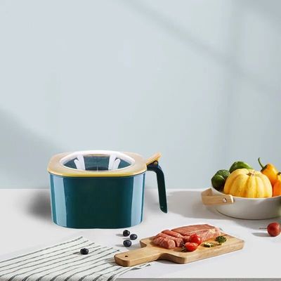 Seasoning Box with Spoon Spice Jar 4 In 1 Multi Compartment