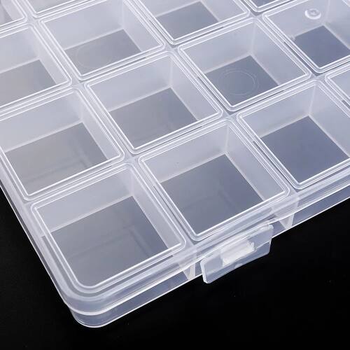 Transparent Storage Container Jewelry Box Clear Plastic Orga
