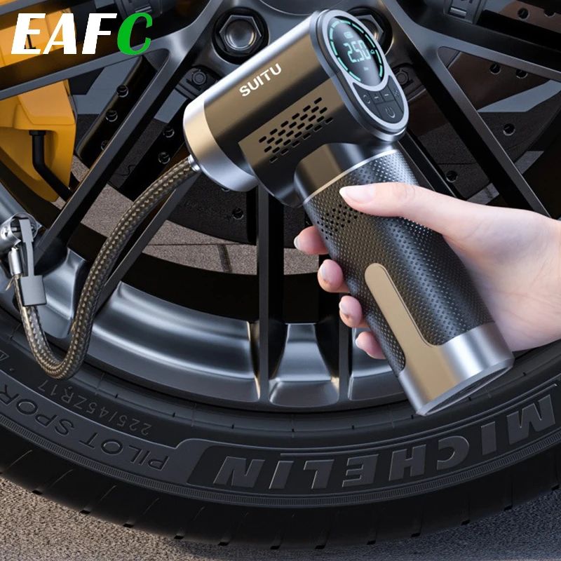 Wireless Car Air Compressor Electric Portable