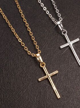 Fashion Female Cross Pendants dropshipping Gold Black Color