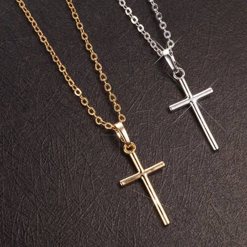 Fashion Female Cross Pendants dropshipping Gold Black Color