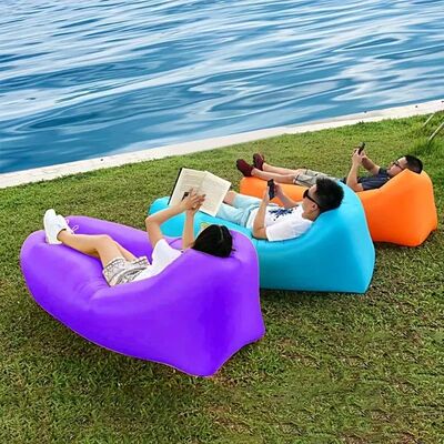Outdoor Lazy Inflatable Sofa For Nap, Beach Chair, Portable