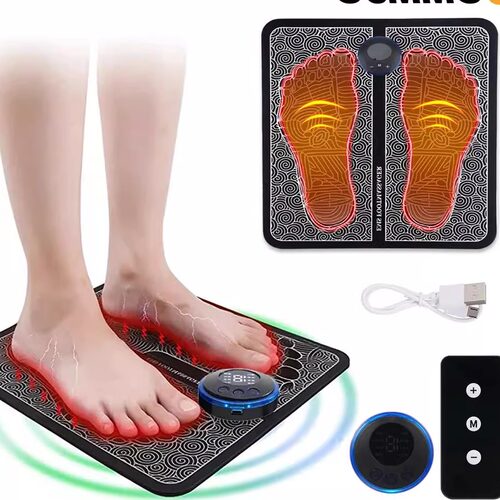 Foot Massager EMS Rechargeable Massage Mat Foot Relaxation