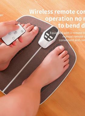 EMS Foot Massager Pad remote control Muscle Stim