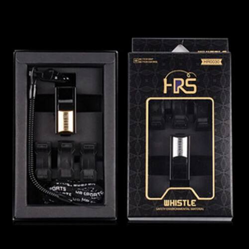 1 Pc Referee Whistle Gold / Silver Big Sound Whistle