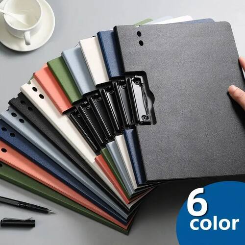 1pc A4 File Folders, Documents Organizer, Clipboard With Cov