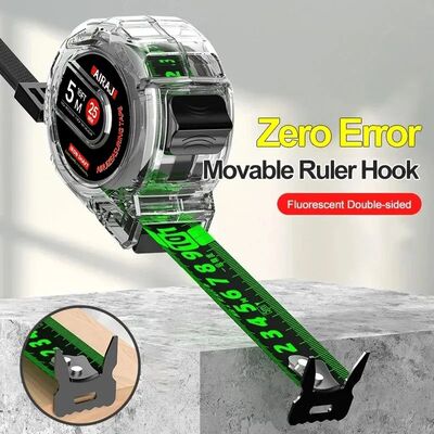 AIRAJ 3-5-7 Meter Fluorescent Tape Measure Precision Thicken