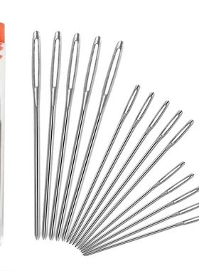 9 PCS Large Eye Blunt Sewing Needles Cross Stitch Knitting N
