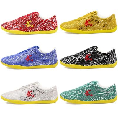Genuine Leather Chinese Wushu Shoes Taolu Kungfu Shoes Pract