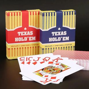 1 Pack Universal Durable Baccarat Texas Poker Cards Plastic