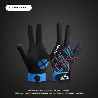 Billiard Gloves Open Finger Gloves Elastic 3 Finger Snooker