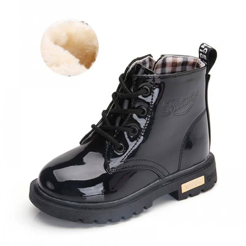 Kids Girls Boys Boots Non-slip Wear-resistant Soft Bottom