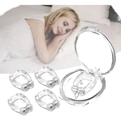 Magnetic Anti Snore Device Stop Snoring Nose Clip Easy Breat