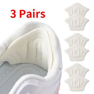 3pair/6pcs Insoles Patch Heel Pads for Sport Shoes Back Stic