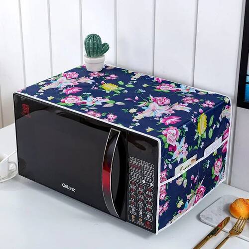 35*100cm Microwave Oven Dust Cover Dustproof Satin Storage