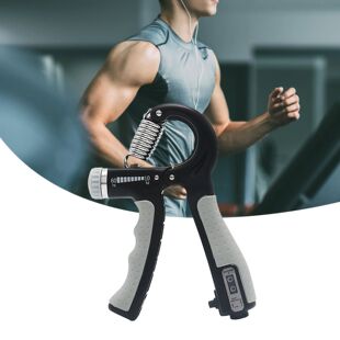 Hand Gripper with Counter R-Shape ABS Adjustable Resistance