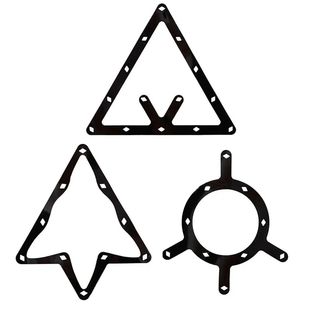 Triangle Sports for Magic Pool Table Thin Reusable Cue Acces