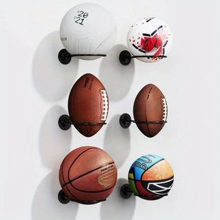 Basketball Volleyball Soccer Display Holders Home Ball Rack