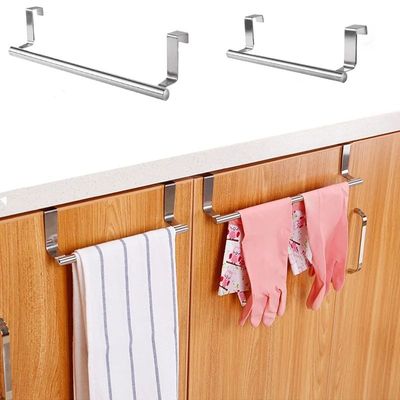 Towel Rack Over Door Towel Bar Hanging Holder Stainless Stee