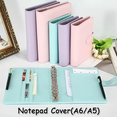 New Vintage Refillable Notebook File Folder Notepad Cover Le