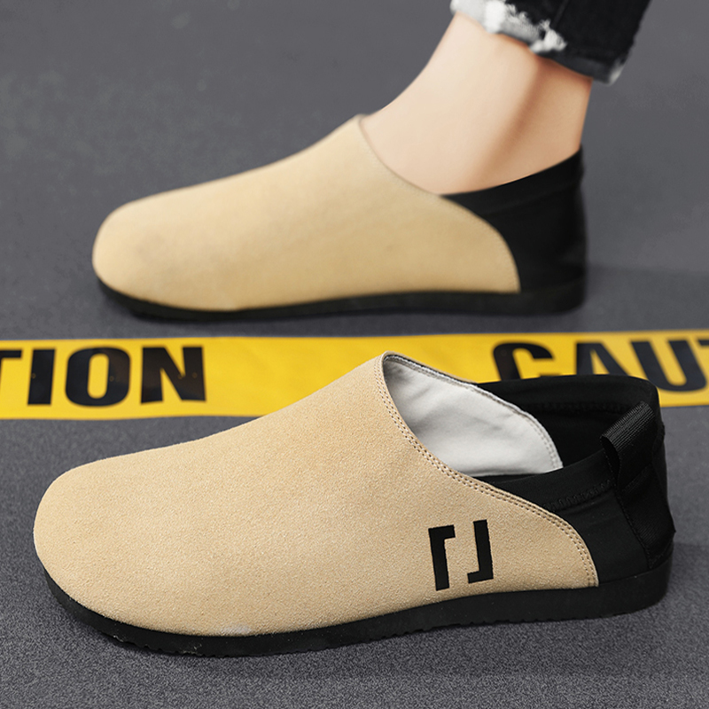 帆布男鞋夏季透气软底一脚蹬老北京布鞋男士开车豆豆鞋休闲工作鞋,流行男鞋,帆布鞋,淘宝优惠券,粉丝福利购,淘宝优惠卷