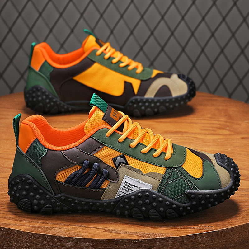 鞋子男潮鞋春季2026新款户外登山鞋防滑软底耐磨男士大码45工作鞋,流行男鞋,单鞋,淘宝优惠券,粉丝福利购,淘宝优惠卷