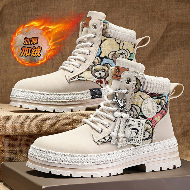 【网红明星同款】棉鞋加绒雪地靴