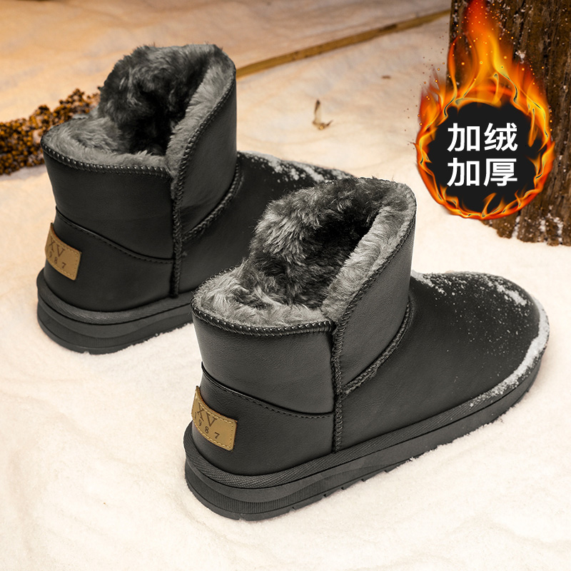 【网红明星同款】棉鞋加绒雪地靴