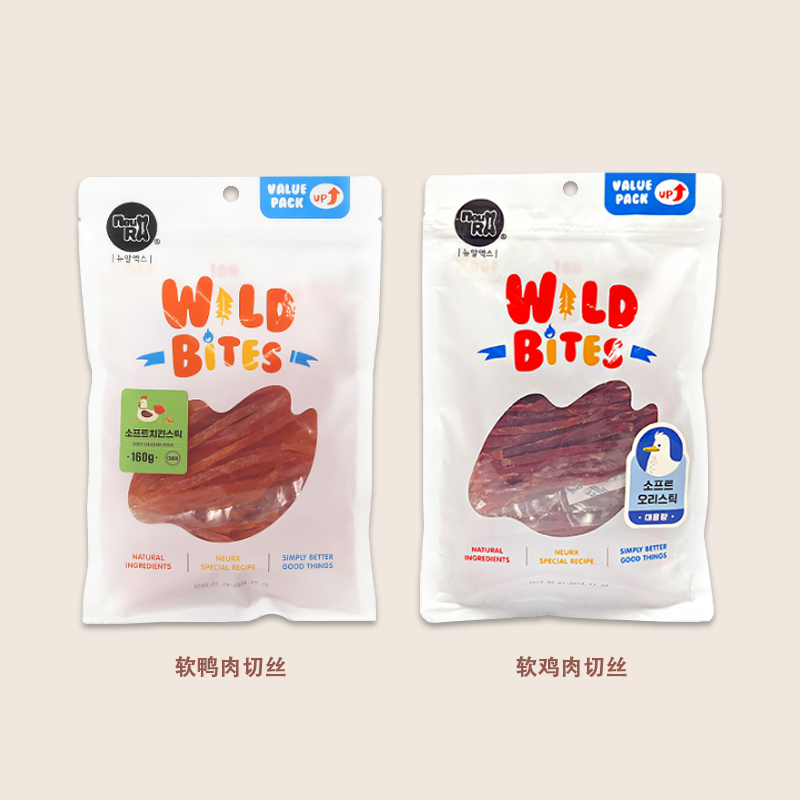 NeuRx鸡肉鸭肉切片狗狗零食