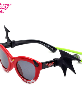 安比儿童太阳眼镜男童偏光眼镜女小孩遮阳镜可爱宝宝墨镜A15613