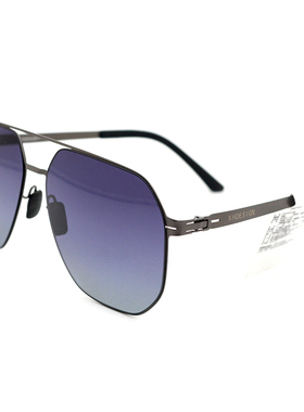 KHDESIGN/明治防晒男女款开车太阳眼镜防紫外线飞行员式墨镜K2320