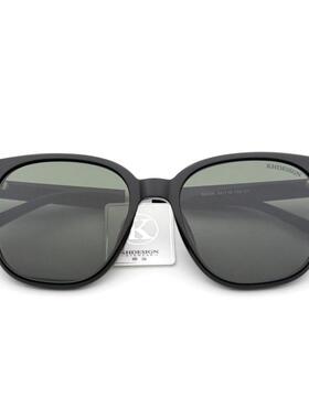 KHDESIGN/明治方框男女黑超防紫外线潮太阳眼镜开车大框墨镜B2306