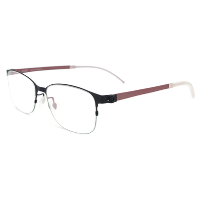 克拉钛男士休闲半框钛架