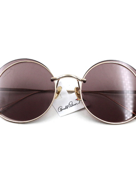 花雨伞圆框复古太阳镜女 新款方脸大框墨镜潮个性网红 AP11738